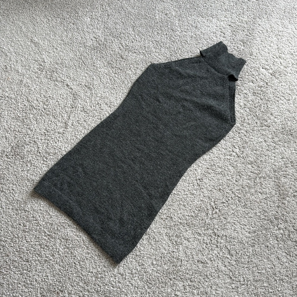Turtle Neck Sweater Dress